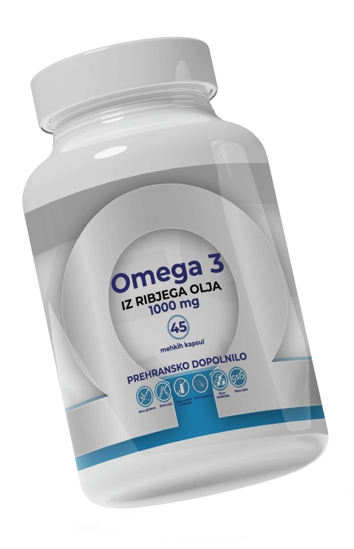 Omega 3 iz ribjega olja 1000 mg